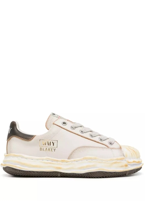 Maison MIHARA YASUHIRO Blakey OG Sole leather sneakers - White