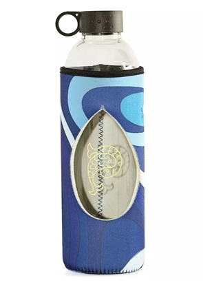 PUCCI Marmo-print water bottle - Blue