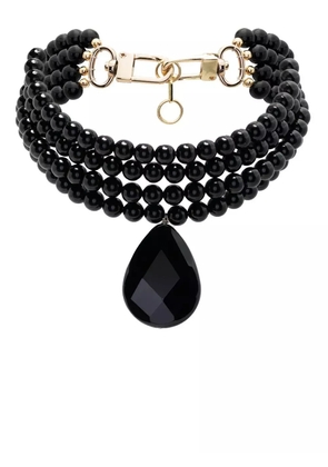 Atu Body Couture x Shir Fine Jewellery beaded necklace - Black