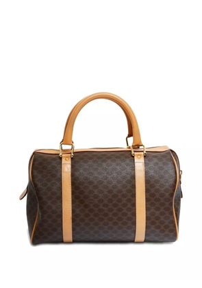 Celine Pre-Owned 1990-2000s Macadam Boston tote bag - Brown