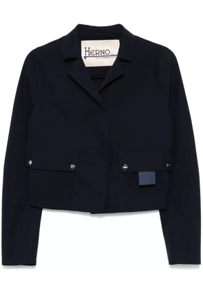 Herno cropped jacket - Blue