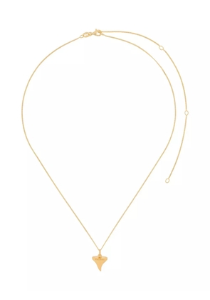True Rocks Shark Tooth pendant necklace - Gold
