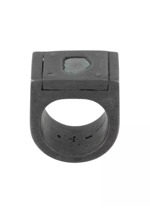 Parts of Four plate single ring - Silver