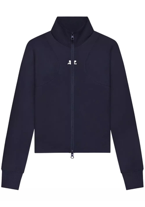 Courrèges scuba-jersey jacket - Blue