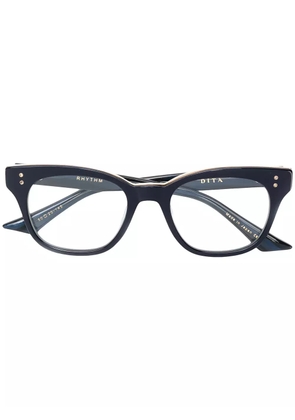 Dita Eyewear square frame glasses - Blue