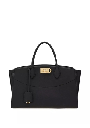 Ferragamo large Soft Studio tote bag - Black