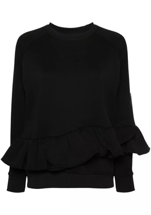 Ioana Ciolacu Liquorice peplum sweatshirt - Black