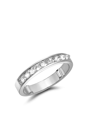 Pragnell 18kt white gold RockChic diamond half-eternity ring - Silver
