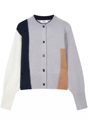 TOMBOY colour-block cardigan - Grey