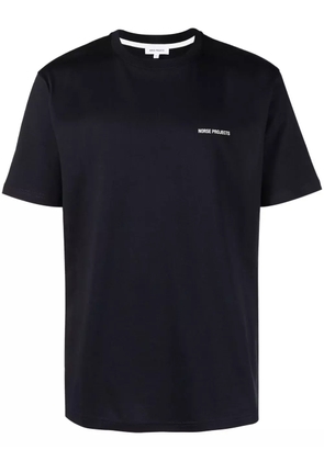 Norse Projects Johannes logo-print T-shirt - Blue