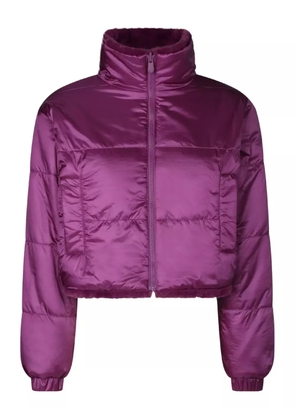 Save The Duck panelled jacket - Purple