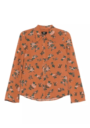 Superdry floral-print shirt - Orange