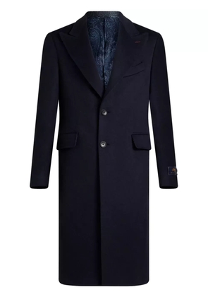 ETRO cashmere coat - Blue