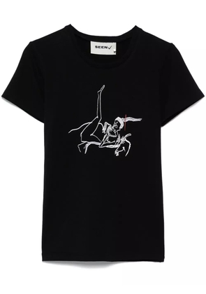 Seen Users x Ilfoveanu Soft Love T-Shirt - Black