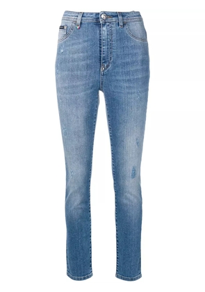 Philipp Plein high-waisted skinny jeans - Blue