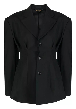 Comme Des Garçons single-breasted wool blazer - Black