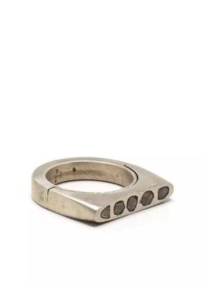 Parts of Four Sistema Mega Pavé ring - Silver