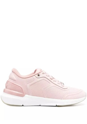 Calvin Klein embossed logo low-top sneakers - Pink