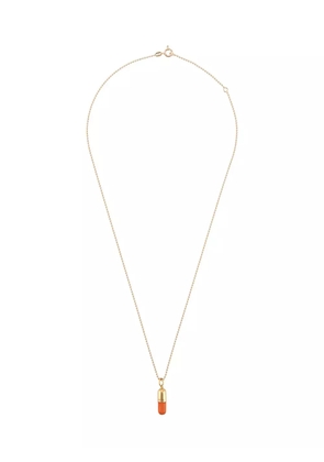 True Rocks Small Pill pendant necklace - Gold