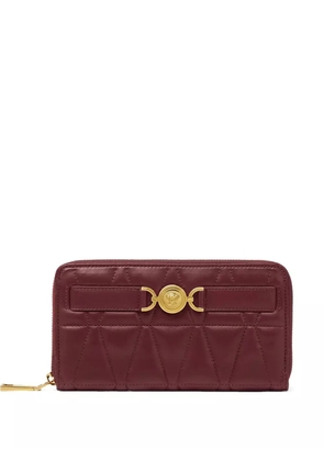 Versace Medusa '95 quilted long wallet - Red