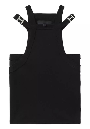 HELIOT EMIL Zephyr ribbed tank top - Black