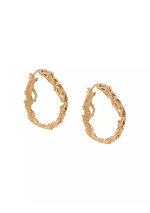LOVENESS LEE Rebuita medium hoop earrings - Gold