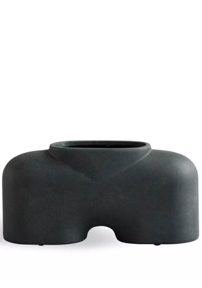 101 Copenhagen Cobra fat medium vase - Black