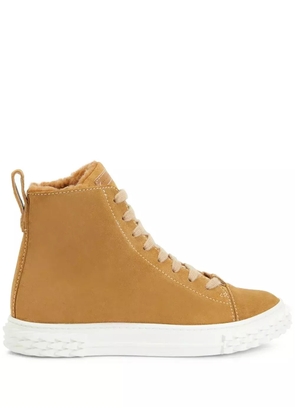 Giuseppe Zanotti Ecoblabber high-top sneakers - Brown