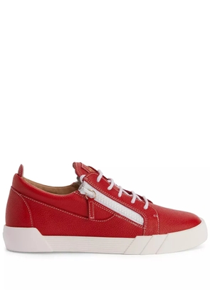 Giuseppe Zanotti Frankie leather sneakers - Red