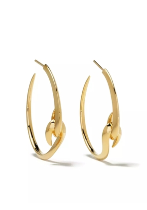 Shaun Leane Hook hoop earrings - Gold