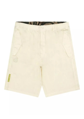 AAPE BY *A BATHING APE® embroidered-patch shorts - Neutrals