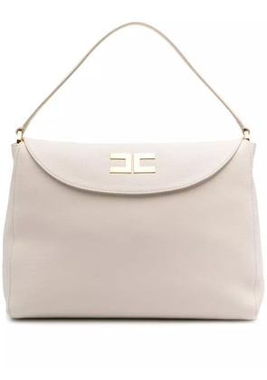 Elisabetta Franchi medium Souple shoulder bag - Neutrals