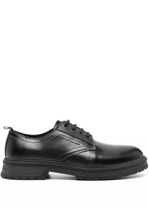 Tommy Hilfiger Abrasivato leather brogues - Black