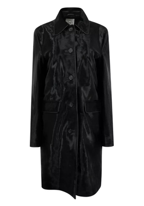 TOTEME pony-hair coat - Black