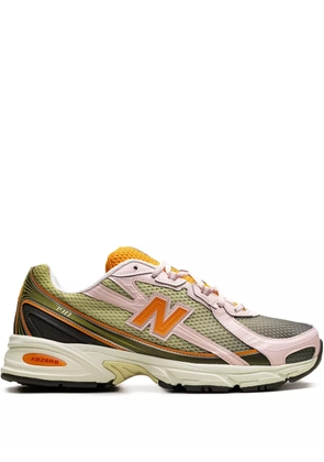 New Balance 740 'Concepts Saignée - Icy Pink/Forest Night/Flame Orange/Sylvan Green' sneakers