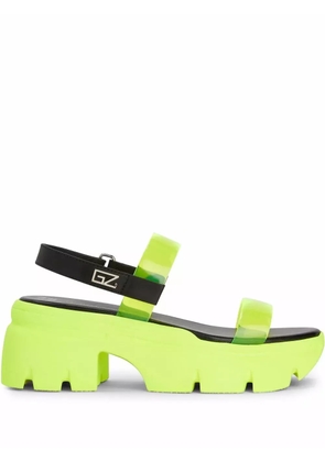 Giuseppe Zanotti Apocalypse chunky-sole sandals - Yellow