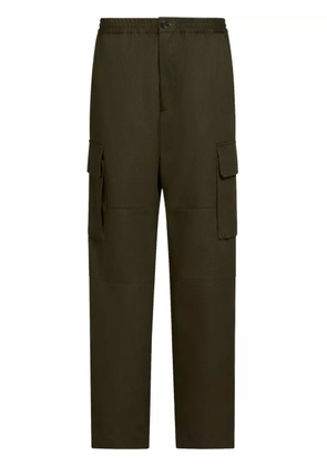 Marni gabardine cargo trousers - Brown