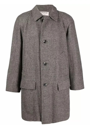A.N.G.E.L.O. Vintage Cult 1990s mélange-effect single-breasted coat - Grey