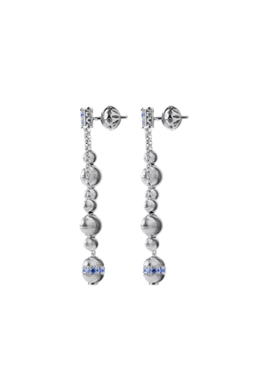 Officina Bernardi 18kt white gold Empire sapphire earrings - Silver
