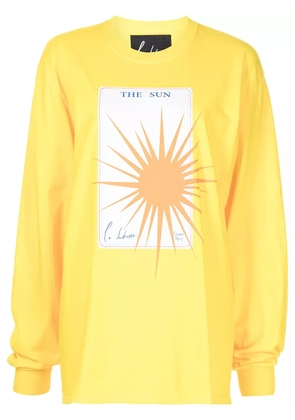La Detresse Strength Electric long-sleeve top - Yellow