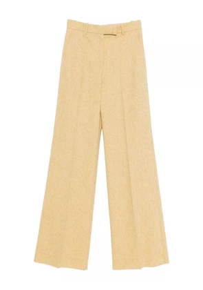 Valentino Garavani belt-loop trousers - Yellow