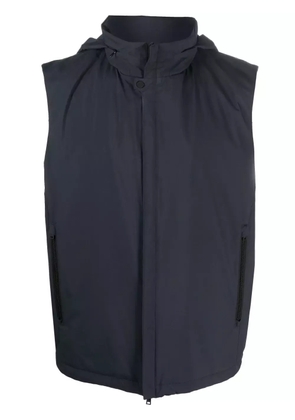 Herno lightweight gilet jacket - Blue