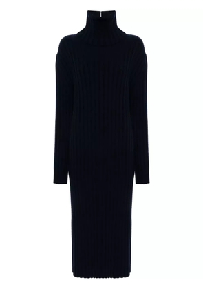 Gucci ribbed-knit maxi dress - Blue