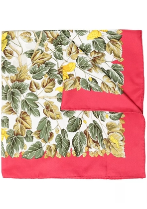 Hermès Pre-Owned L'Arbre de Soie silk scarf - Red