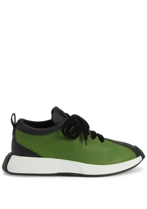 Giuseppe Zanotti Giuseppe Zanotti Ferox lace-up low-top sneakers - Green