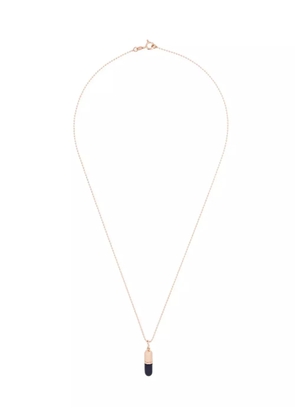 True Rocks small pill pendant necklace - Blue