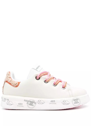 Premiata Belle leather sneakers - Neutrals