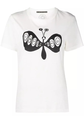 10 CORSO COMO butterfly-print short-sleeved t-shirt - Neutrals