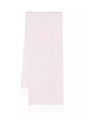 N.Peal fringed cashmere scarf - Pink