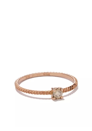 Wouters & Hendrix Gold 18kt gold diamond Uzerai Exclusive ring - Pink